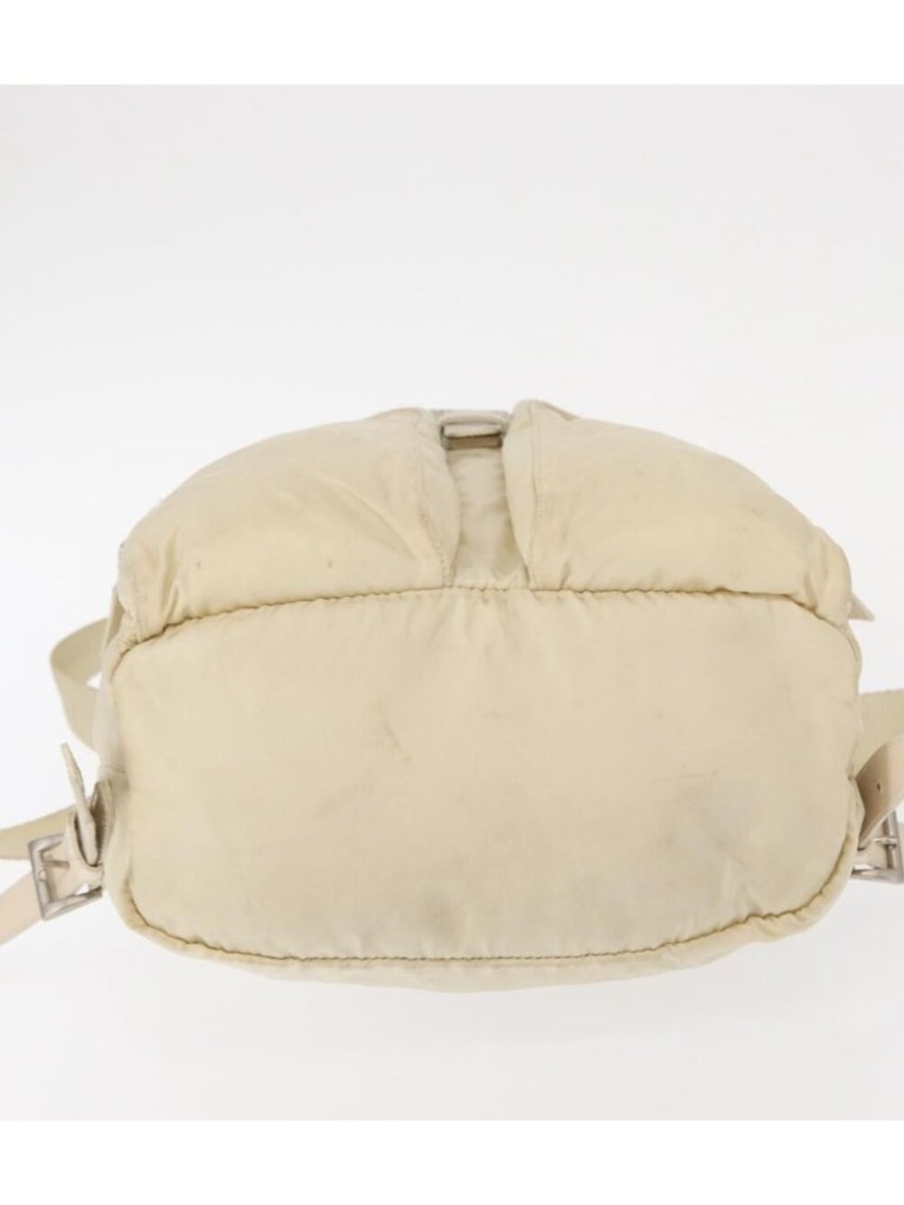 PRADA Backpack Nylon White Silver - Picture 3 of 16